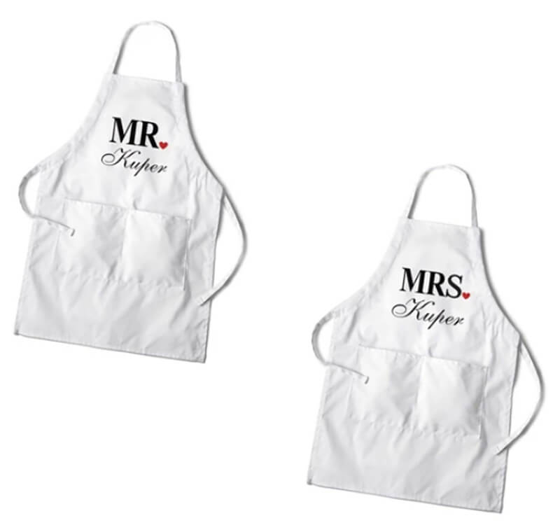 Charming set adoracble apron