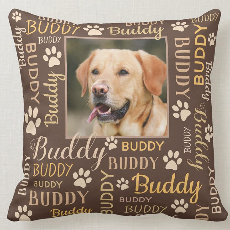 Dog pillow cover