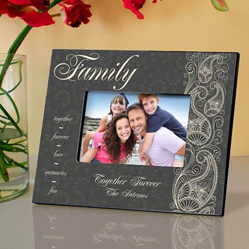 Personalized picture frame crosses
