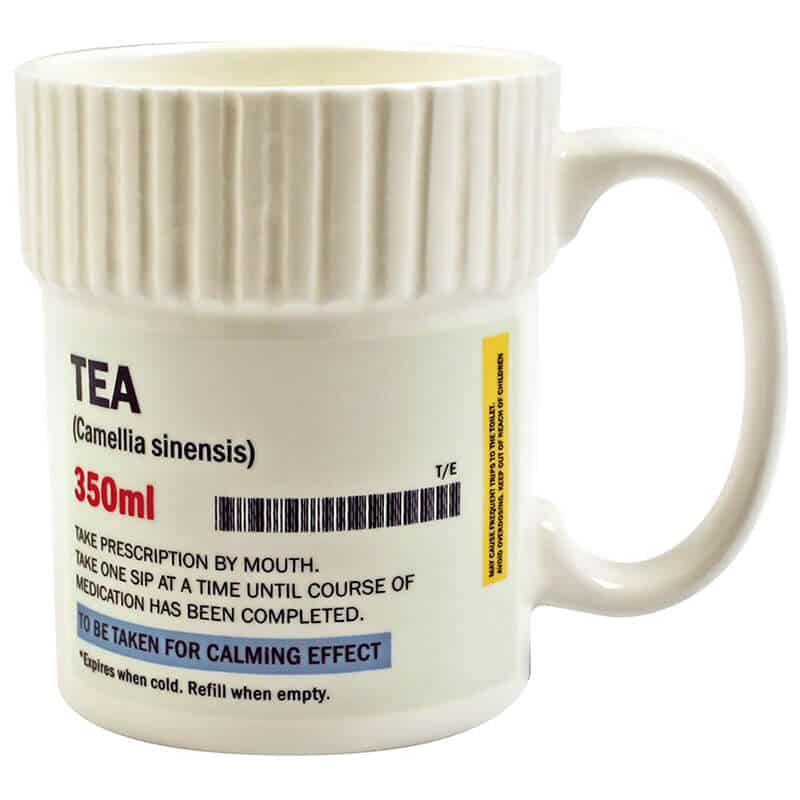 Pill pot tea mug