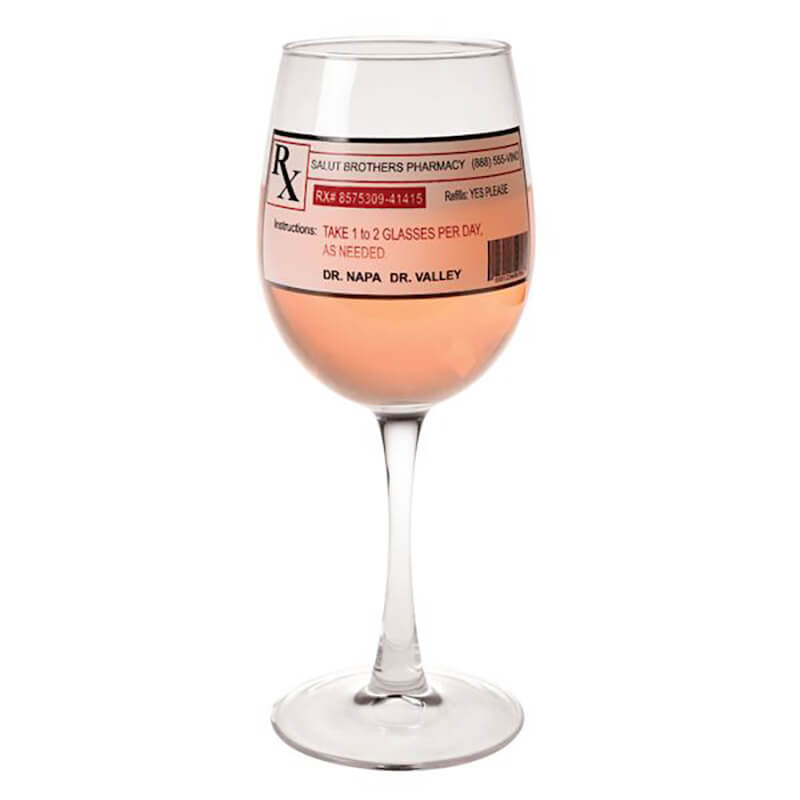 Wine glasses straight from Doctors