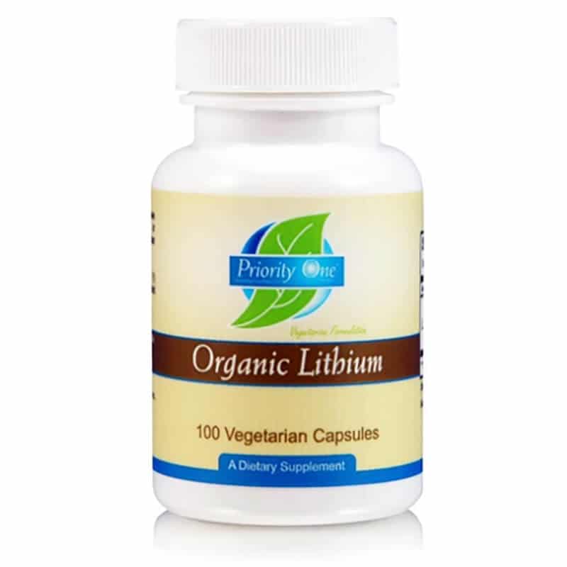 Organic Lithium vegetarian capsules
