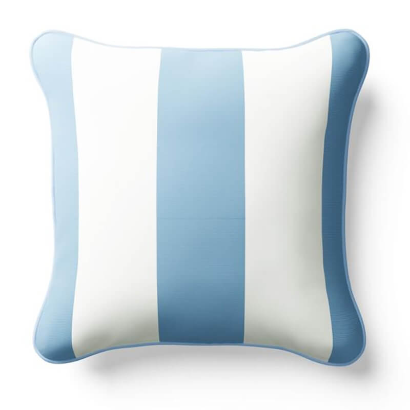 striped Sunbrella Custom Outdoor Pillow