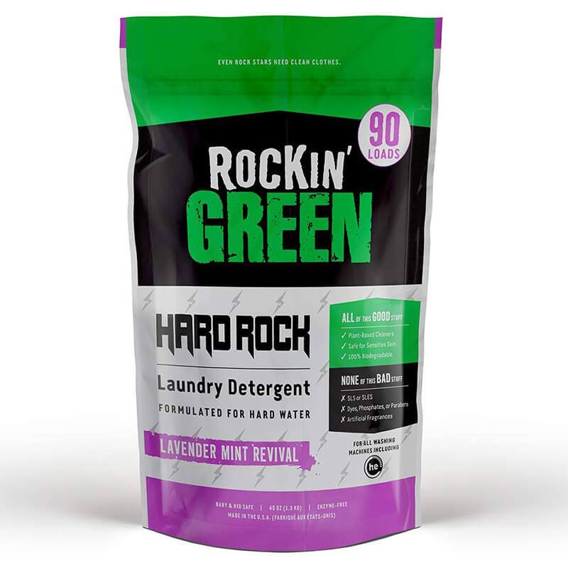 Rockin Green Hard Rock Laundry Detergent Formulated for Hard Water