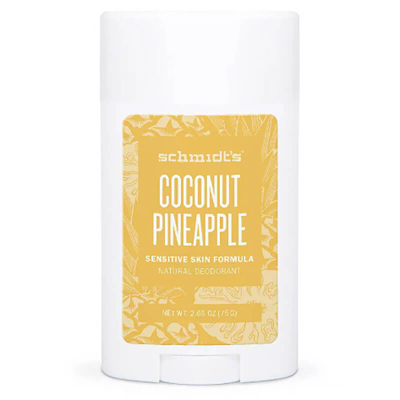 Coconut pineapple sensitive skin formula natural deodorant