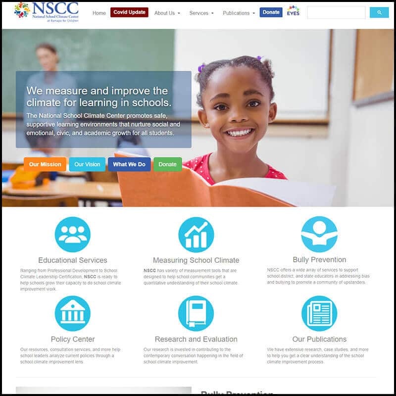 National School Climate Center home page