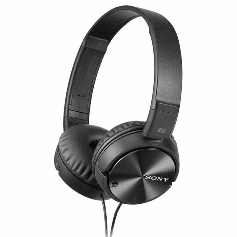 Black Sony ZX headphones