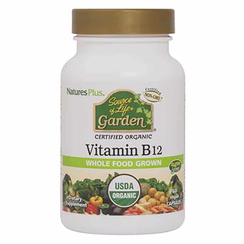 Certified organic vitamin B12