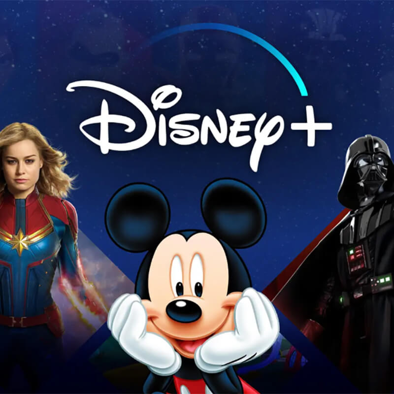 Streaming subscription to Disney+