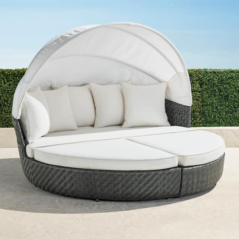Cadence Daybed in Charcoal Finish