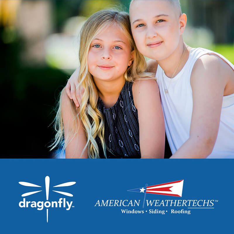 The Dragonfly Foundation with pediatric cancer patients