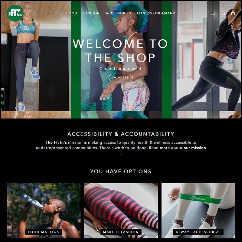 The Fit in Bed Stuy homepage