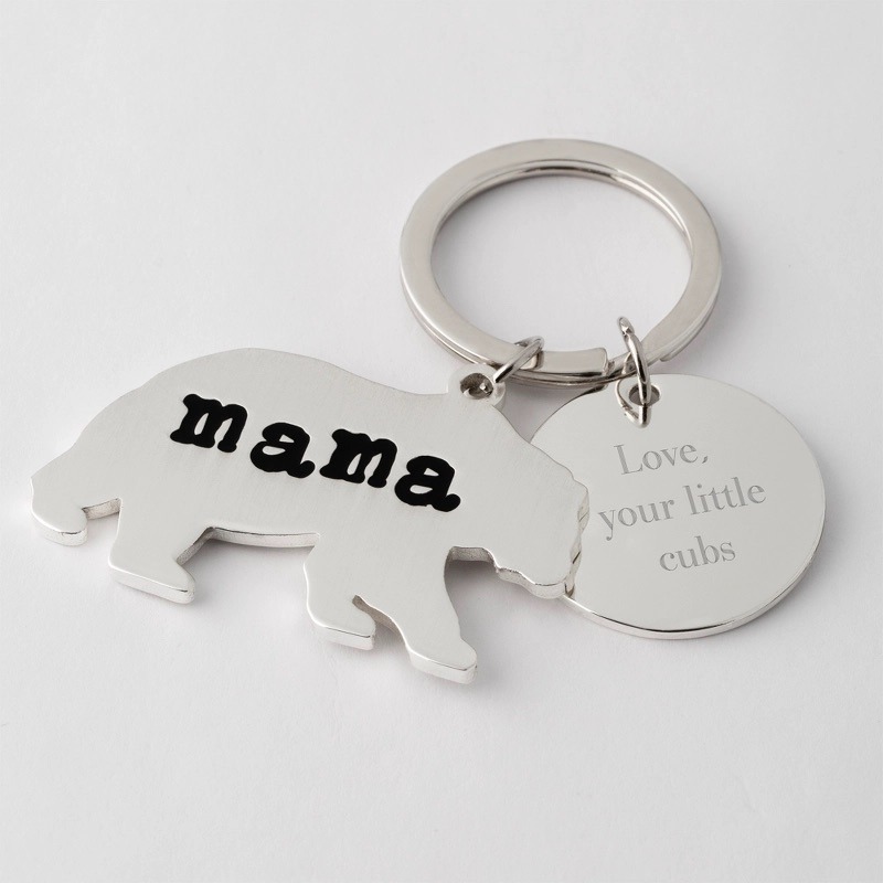 things remembered mama bear keychain
