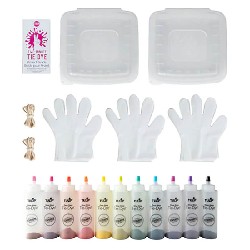 A tie-dye kit