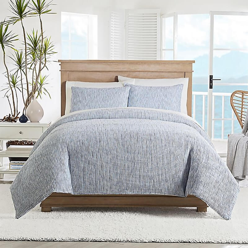 3-Piece King Comforter Set in Horizon Blue