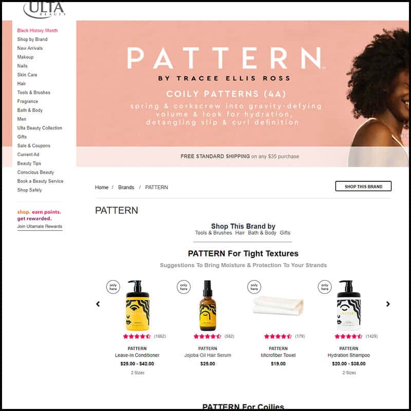 Pattern for Tight Textures Ulta