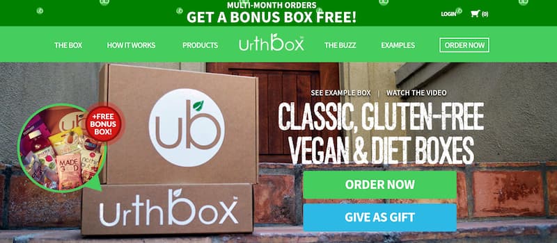 Urthbox Vegan Meal Delivery
