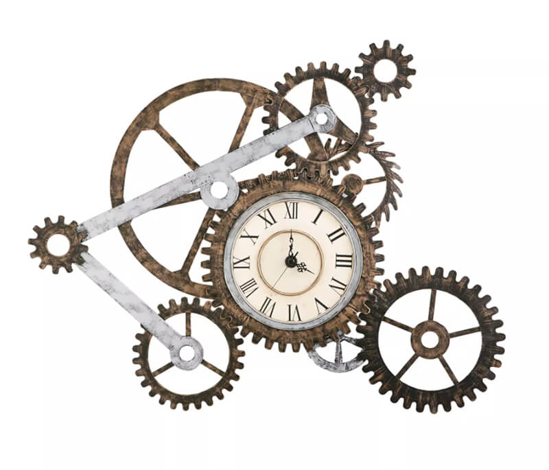 Mechanical Gear Clock