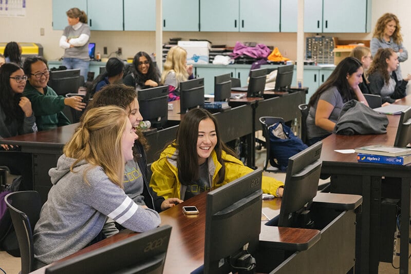 Girls Who Code runs after school coding programs for girls
