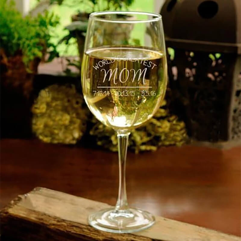 Sparkling wine glass